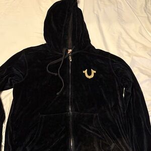 True Religion Black Garment with Red and White Label